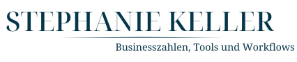 Logo Stephanie Keller Businesszahlen, Tools und Workflows